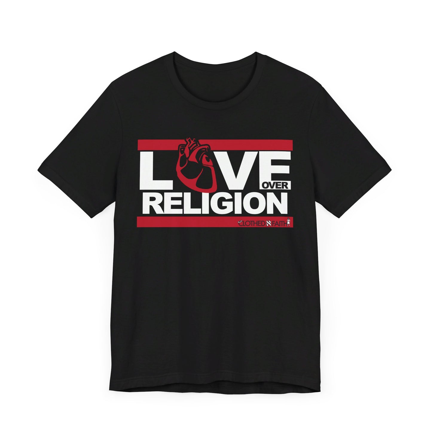 Love Over Religion Tee