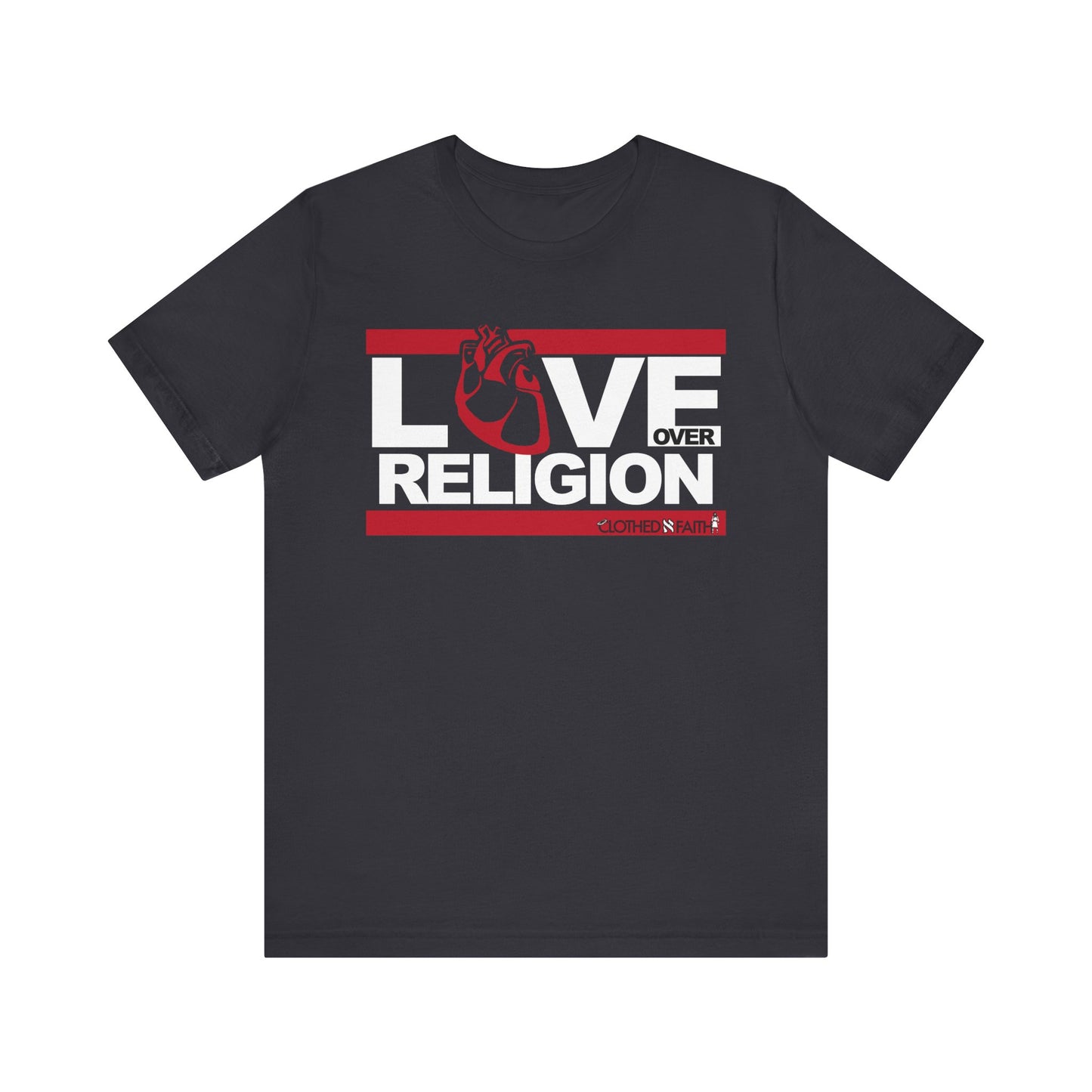 Love Over Religion Tee